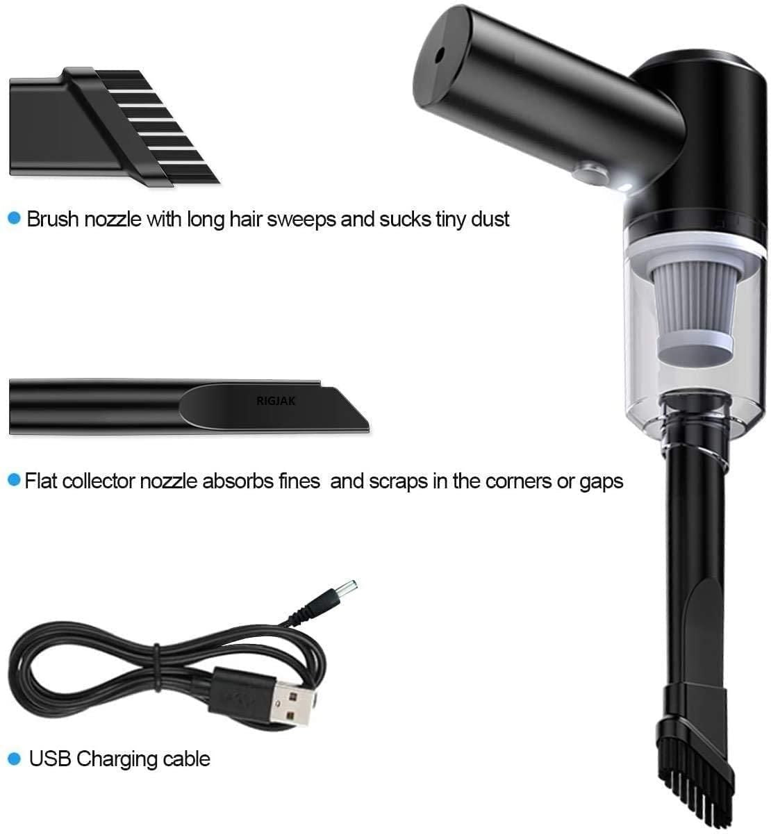 Portable Wireless Vacuum Cleaner and duster