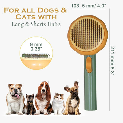 Pumpkin Pets Brush for Shedding and Grooming
