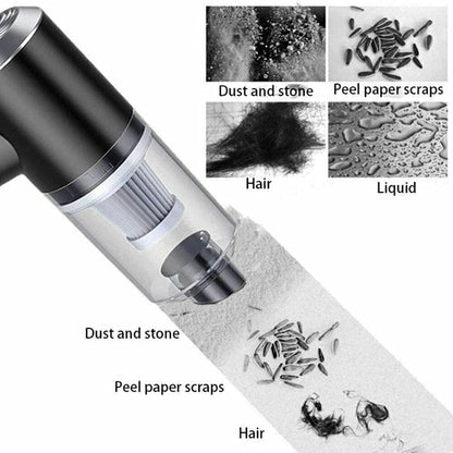 Portable Wireless Vacuum Cleaner and duster